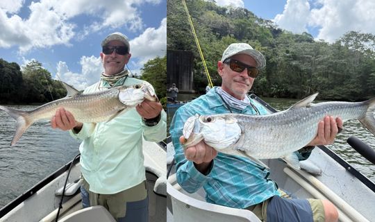 The Panamá Tarpon Drift Boat Trip